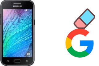 Come eliminare l'account Google su Samsung Galaxy J1 mini