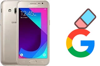 Come eliminare l'account Google su Samsung Galaxy J2 (2017)