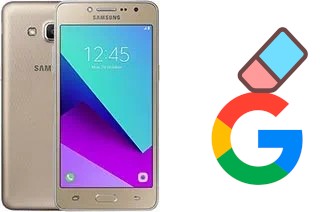 Come eliminare l'account Google su Samsung Galaxy J2 Prime