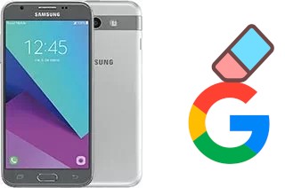 Come eliminare l'account Google su Samsung Galaxy J3 Emerge