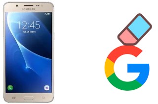 Come eliminare l'account Google su Samsung Galaxy J5 Metal