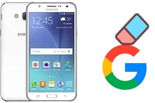 Come eliminare l'account Google su Samsung Galaxy J5