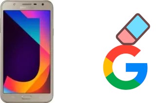 Come eliminare l'account Google su Samsung Galaxy J7 Nxt