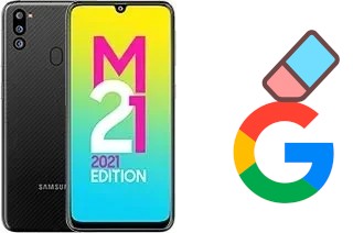 Come eliminare l'account Google su Samsung Galaxy M21 2021