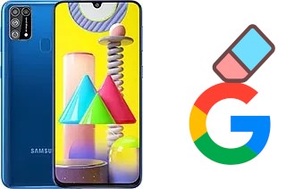 Come eliminare l'account Google su Samsung Galaxy M31