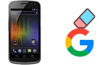 Come eliminare l'account Google su Samsung Galaxy Nexus I9250