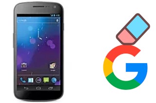 Come eliminare l'account Google su Samsung Galaxy Nexus I9250M