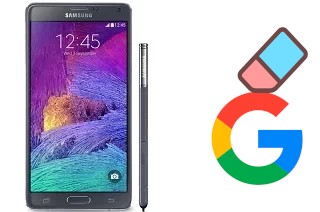 Come eliminare l'account Google su Samsung Galaxy Note 4