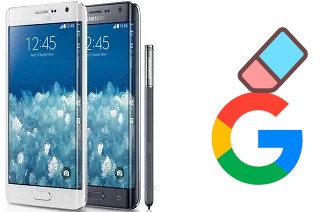 Come eliminare l'account Google su Samsung Galaxy Note Edge