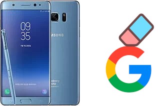 Come eliminare l'account Google su Samsung Galaxy Note FE