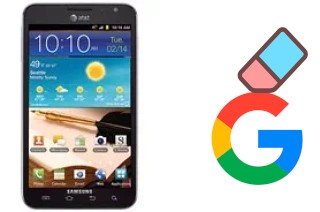 Come eliminare l'account Google su Samsung Galaxy Note I717