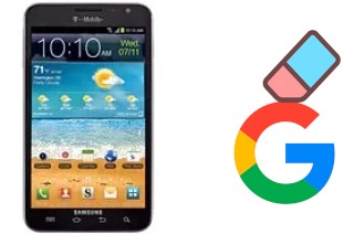 Come eliminare l'account Google su Samsung Galaxy Note T879