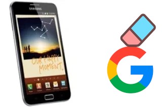 Come eliminare l'account Google su Samsung Galaxy Note N7000