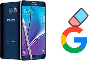 Come eliminare l'account Google su Samsung Galaxy Note5