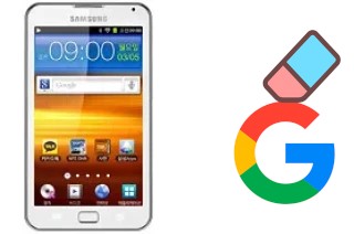 Come eliminare l'account Google su Samsung Galaxy Player 70 Plus