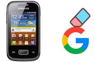 Come eliminare l'account Google su Samsung Galaxy Pocket S5300