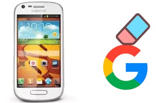 Come eliminare l'account Google su Samsung Galaxy Prevail 2