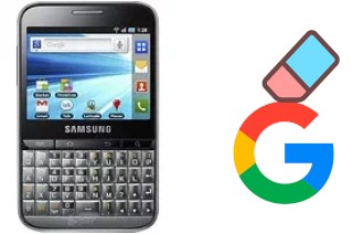 Come eliminare l'account Google su Samsung Galaxy Pro B7510