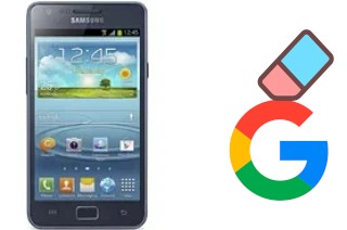 Come eliminare l'account Google su Samsung I9105 Galaxy S II Plus