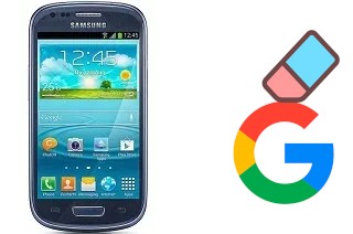 Come eliminare l'account Google su Samsung I8190 Galaxy S III mini