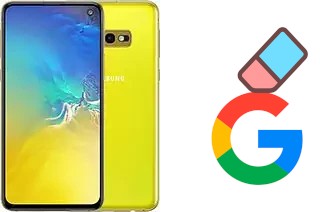 Come eliminare l'account Google su Samsung Galaxy S10e