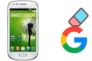 Come eliminare l'account Google su Samsung I8200 Galaxy S III mini VE