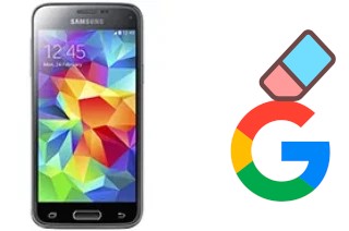 Come eliminare l'account Google su Samsung Galaxy S5 mini Duos