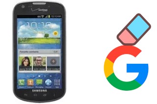 Come eliminare l'account Google su Samsung Galaxy Stellar 4G I200