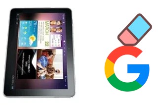 Come eliminare l'account Google su Samsung Galaxy Tab 10.1 P7510