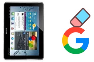 Come eliminare l'account Google su Samsung Galaxy Tab 2 10.1 P5110