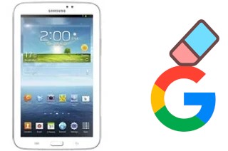 Come eliminare l'account Google su Samsung Galaxy Tab 3 7.0 WiFi