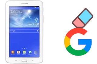 Come eliminare l'account Google su Samsung Galaxy Tab 3 lite 3G