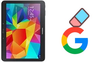 Come eliminare l'account Google su Samsung Galaxy Tab 4 10.1