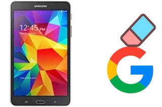 Come eliminare l'account Google su Samsung Galaxy Tab 4 7.0 3G