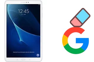 Come eliminare l'account Google su Samsung Galaxy Tab A 10.1 (2016)