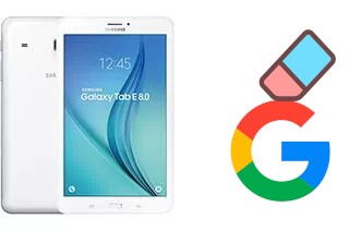 Come eliminare l'account Google su Samsung Galaxy Tab E 8.0