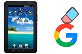 Come eliminare l'account Google su Samsung Galaxy Tab T-Mobile T849