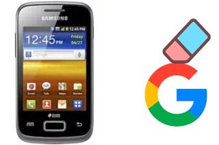 Come eliminare l'account Google su Samsung Galaxy Y Duos S6102