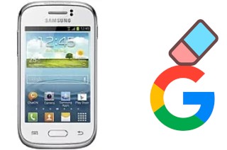 Come eliminare l'account Google su Samsung Galaxy Young S6310