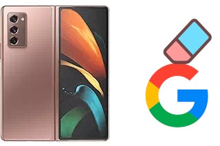 Come eliminare l'account Google su Samsung Galaxy Z Fold2 5G