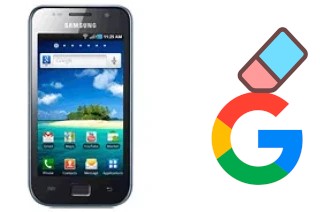 Come eliminare l'account Google su Samsung I9003 Galaxy SL