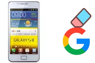 Come eliminare l'account Google su Samsung I9100G Galaxy S II