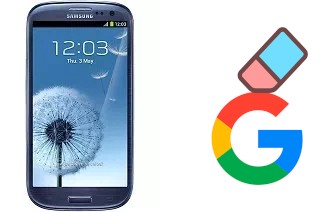 Come eliminare l'account Google su Samsung I9305 Galaxy S III