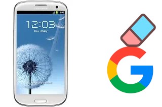 Come eliminare l'account Google su Samsung I9300I Galaxy S3 Neo