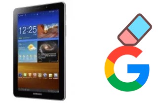 Come eliminare l'account Google su Samsung P6800 Galaxy Tab 7.7