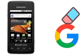 Come eliminare l'account Google su Samsung Galaxy Prevail