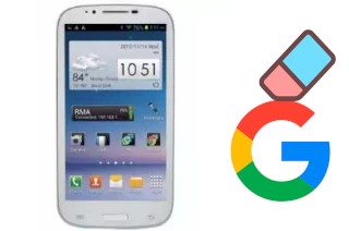 Come eliminare l'account Google su Sensonic Quickfone N2