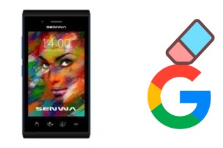 Come eliminare l'account Google su Senwa S607