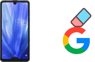 Come eliminare l'account Google su Sharp Aquos R3