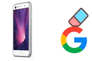 Come eliminare l'account Google su Sharp Aquos Serie mini SHV38